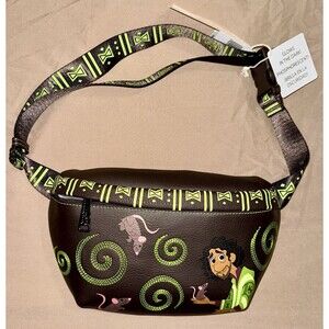 Disney Parks x Loungefly Encanto BRUNO Glow in the Dark Fanny Pack Bag NEW